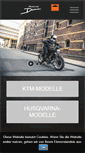 Mobile Screenshot of motorrad-donnecker.de