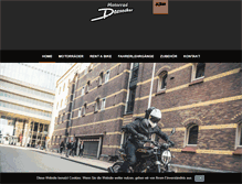 Tablet Screenshot of motorrad-donnecker.de